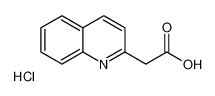 2-quinolin-2-ylacetic acid,hydrochloride 25888-68-0