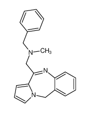 N-((5H-benzo[e]pyrrolo[1,2-a][1,4]diazepin-11-yl)methyl)-N-methyl-1-phenylmethanamine 344564-98-3