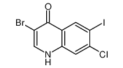 3-bromo-7-chloro-6-iodo-1H-quinolin-4-one 1021913-04-1