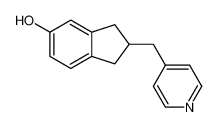 2-(pyridin-4-ylmethyl)-2,3-dihydro-1H-inden-5-ol 154932-75-9