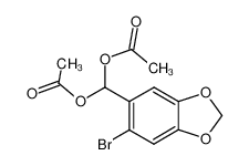 858006-03-8 5-bromo-6-diacetoxymethyl-benzo[1,3]dioxole