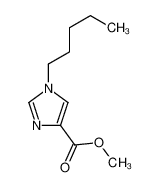 521084-22-0 methyl 1-pentylimidazole-4-carboxylate