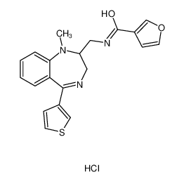 84671-34-1 structure, C20H20ClN3O2S