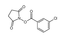 66134-68-7 spectrum, (2,5-dioxopyrrolidin-1-yl) 3-chlorobenzoate