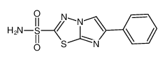 6-苯基咪唑并[2,1-B]-1,3,4-噻二唑-2-磺酰胺