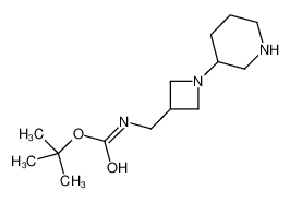 tert-Butyl ((1-(piperidin-3-yl)azetidin-3-yl)methyl)carbamate 1131594-80-3