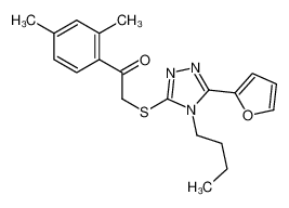 606111-47-1 structure, C20H23N3O2S