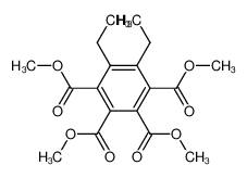 103656-17-3 5,6-Diethyl-1,2,3,4-benzoltetracarbonsaeure-tetramethylester