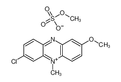 7-chloro-2-methoxy-5-methylphenazin-5-ium,methyl sulfate 7466-97-9