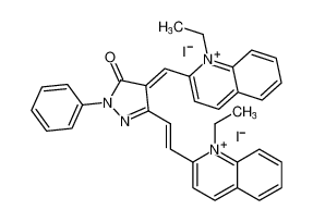 120260-54-0 structure, C34H30I2N4O