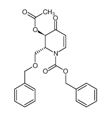 389092-27-7 (2R,3R)-3-Acetoxy-2-benzyloxymethyl-4-oxo-3,4-dihydro-2H-pyridine-1-carboxylic acid benzyl ester