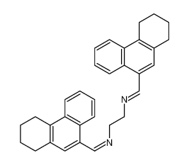 1-(1,2,3,4-tetrahydrophenanthren-9-yl)-N-[2-(1,2,3,4-tetrahydrophenanthren-9-ylmethylideneamino)ethyl]methanimine