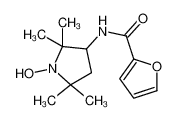 N-(1-Hydroxy-2,2,5,5-tetramethyl-3-pyrrolidinyl)-2-furamide 447450-28-4