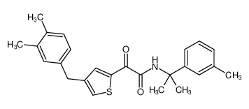 100751-52-8 structure, C25H27NO2S