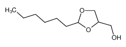 (2-hexyl-1,3-dioxolan-4-yl)methanol 1708-35-6