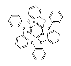 Hexaphenylmercaptocyclotriphosphazatrien (15N markiert)
