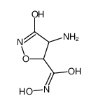 4-amino-N-hydroxy-3-oxo-1,2-oxazolidine-5-carboxamide 66619-96-3