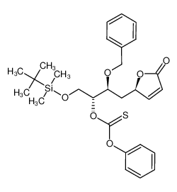 160998-99-2 structure, C28H36O6SSi