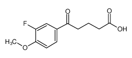 845781-33-1 structure, C12H13FO4