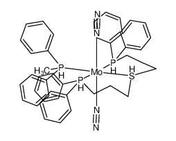 112596-97-1 structure, C43H51MoN4P3S