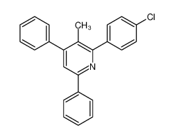 89009-12-1 2-(4-chlorophenyl)-3-methyl-4,6-diphenylpyridine