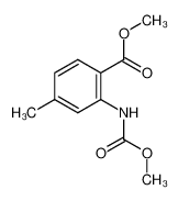 1356116-12-5 methyl 2-((methoxycarbonyl)amino)-4-methylbenzoate