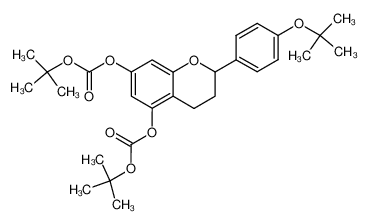 895918-07-7 spectrum, 2-(4-(tert-butoxy)phenyl)chromane-5,7-diyl di-tert-butyl bis(carbonate)