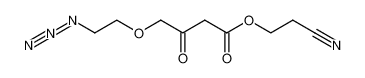 103069-47-2 spectrum, 2-cyanoethyl 4-(2-azidoethoxy)-3-oxobutanoate