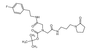 194996-17-3 structure, C24H35FN4O5