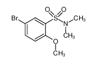 N,N-二甲基-5-溴-2-甲氧基苯磺酰胺