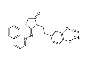 53068-44-3 structure, C22H23N3O3S