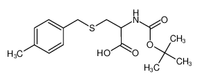 N-(叔丁氧羰基)-S-(4-甲基苄基)-D-半胱氨酸