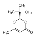 (R)-2-叔丁基-6-甲基-1,3-二噁英-4-酮