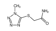 140406-20-8 structure, C4H7N5OS