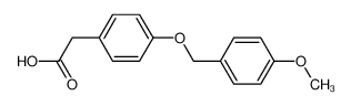 76968-91-7 spectrum, 4-(4-methoxybenzyloxy)-phenylacetic acid