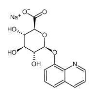 8-羟基喹啉基-β-D-吡喃葡萄糖醛酸钠盐