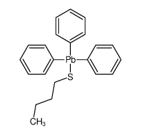 15590-75-7 butylsulfanyl(triphenyl)plumbane