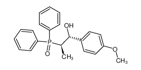 88533-70-4 spectrum, (1RS,2RS)-1-(4'-methoxyphenyl)-2-(diphenylphosphinoyl)propan-1-ol