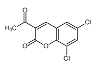 3-乙酰基-6,8-二氯-2H-色烯-2-酮