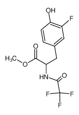 N-(trifluoroacetyl)-3-fluoro-L-tyrosine methyl ester 73210-53-4