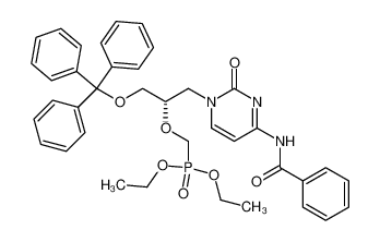 132336-35-7 spectrum, (S)-diethyl (((1-(4-benzamido-2-oxopyrimidin-1(2H)-yl)-3-(trityloxy)propan-2-yl)oxy)methyl)phosphonate