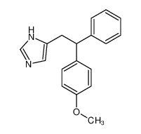 5-[2-(4-methoxyphenyl)-2-phenylethyl]-1H-imidazole