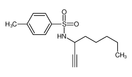 139372-08-0 4-methyl-N-oct-1-yn-3-ylbenzenesulfonamide