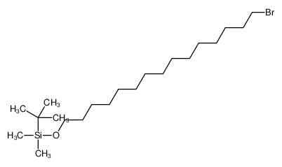 568561-95-5 structure, C21H45BrOSi