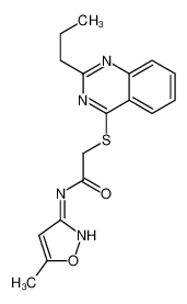 604793-90-0 structure, C17H18N4O2S