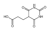 3-(2,4,6-trioxo-1,3-diazinan-5-yl)propanoic acid 22384-33-4