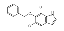 842117-36-6 spectrum, 6-benzyloxy-5,7-dichloro-1H-indole