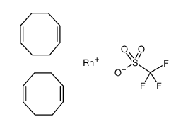 Bis(1,5-cyclooctadiene)rhodium(I) trifluoromethanesulfonate 99326-34-8