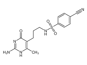 17415-63-3 structure, C15H17N5O3S