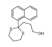 3-(2-naphthalen-1-yl-1,3-dithian-2-yl)propan-1-ol 675602-58-1